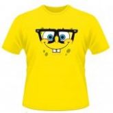 Camiseta Boby Esponja Nerd V1