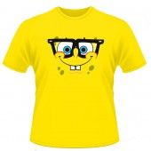 Camiseta Boby Esponja Nerd V1